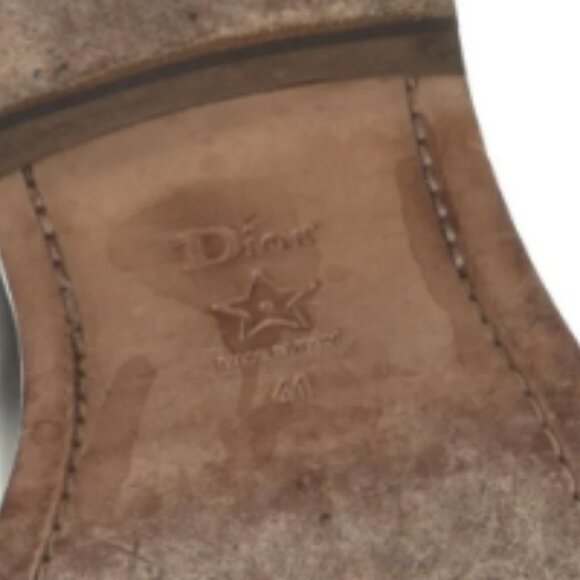 Christian Dior Code Logo Plaque Loafers 41 11 - Picture 6 of 6